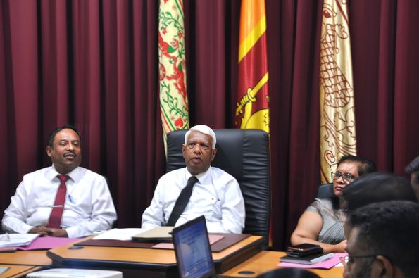 ඌව පළාත් අධ්‍යාපන අමාත්‍යාංශයේ ප්‍රගති රැස්වීම