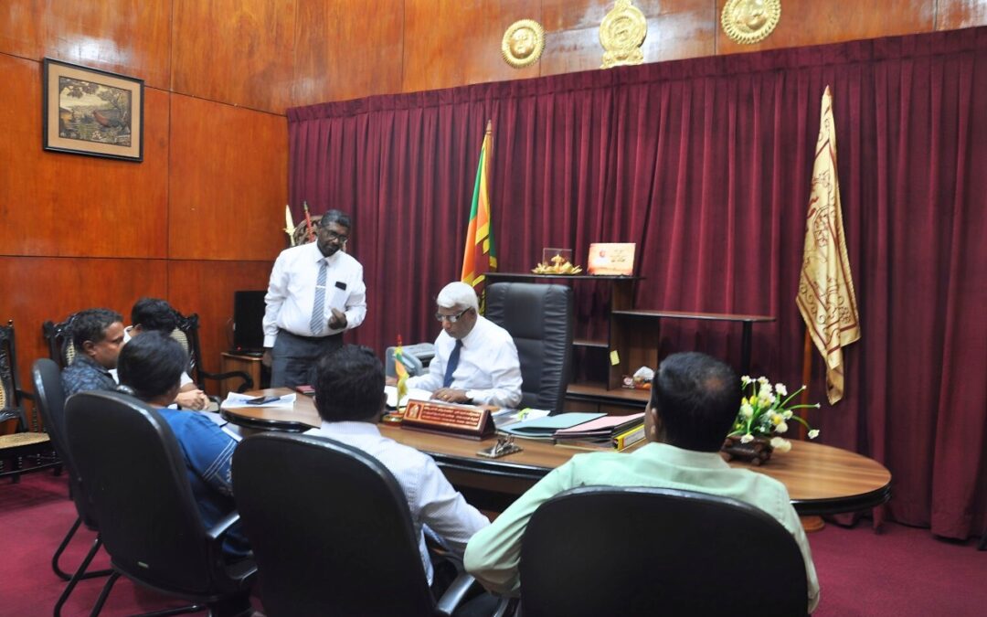 ඌව පළාත් ජල සම්පාදන මණ්ඩලයේ ප්‍රගති රැස්වීම