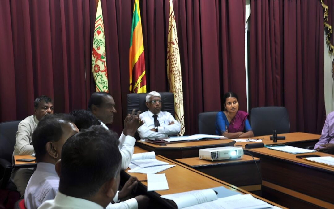 සෞඛ්‍ය අමාත්‍යාංශයේ ප්‍රගති රැස්වීම