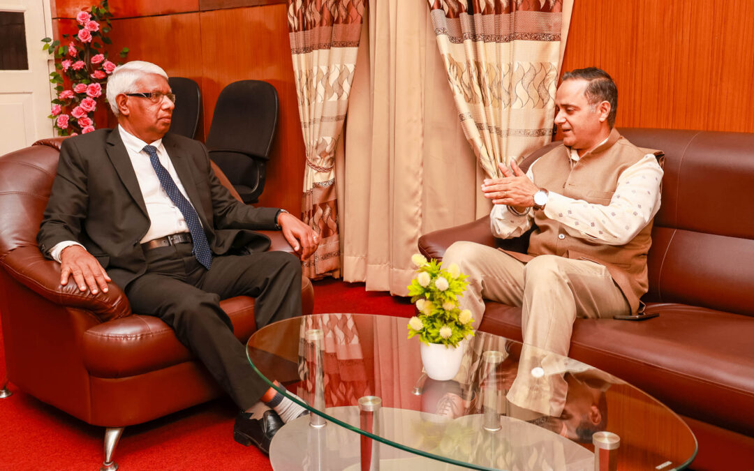 ඉන්දීය කොන්සල් ජනරාල් හර්වින්දර් සිංග් ( Harvinder Singh) මහතා හමුවීම