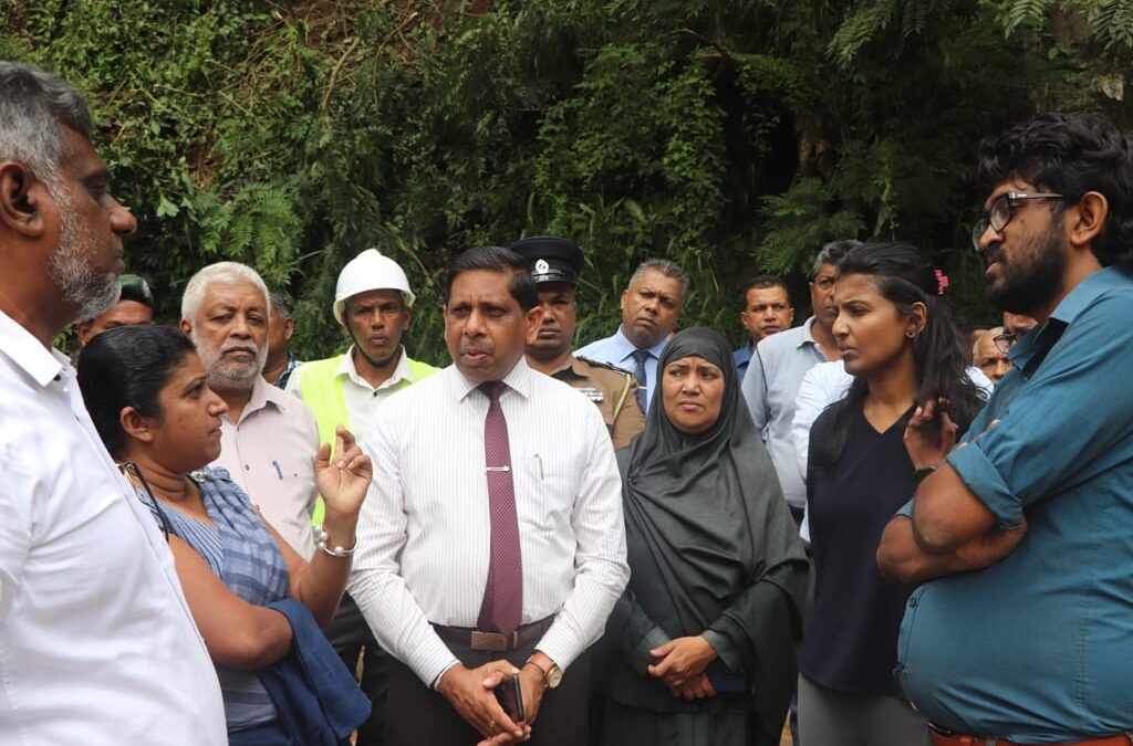 පස්සර බිබිල මාර්ගයේ රථවාහන ගමනාගමනය සම්බන්ධයෙන් නිරීක්ෂණය